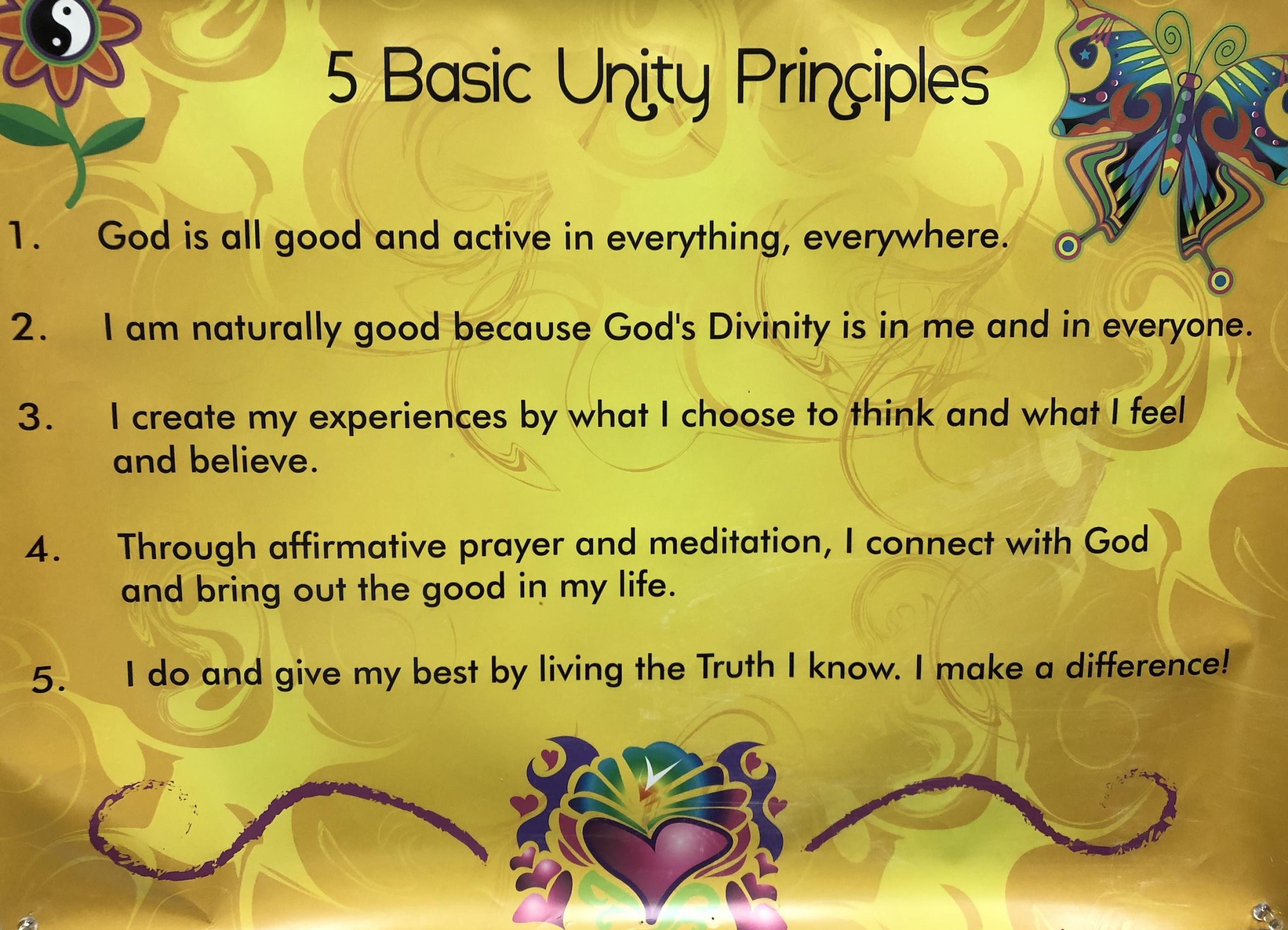 5 basic unity principles